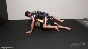 3/4 mount in BJJ - rolling back take