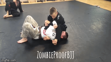 HItchhiker armbar escape demo