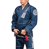 Hayabusa Goorudo 3 Gold Weave Jiu Jitsu Gi - Blue, A3