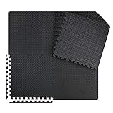 innhom 12/24/48 Tiles Gym Flooring Gym Mats Exercise Mat for Floor Workout Mat Foam Floor Tiles for Home Gym Equipment Garage