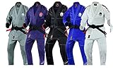 Verus Ultra Light Version with Preshrunk Fabric SPARTACUS BJJ JIU JITSU GI (Gray, A0)