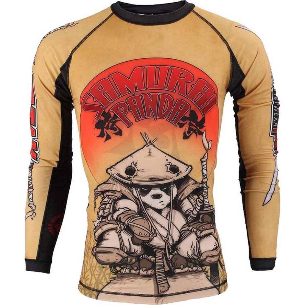 Tatami Samurai Panda Rash Guard