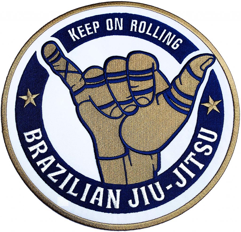 Best BJJ Gi Patches Shaka Keep On Rolling