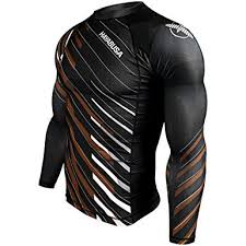 Hayabusa Metaru Charged Long Sleeve Rash Guard