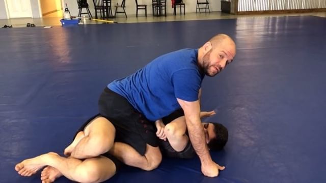 3/4 mount in BJJ - position