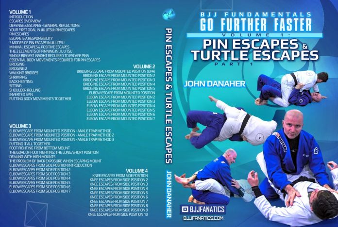 GO Further Faster Pin Escapes And Turtle Escapes John Danaher Gi DVD Instructional FULL Review