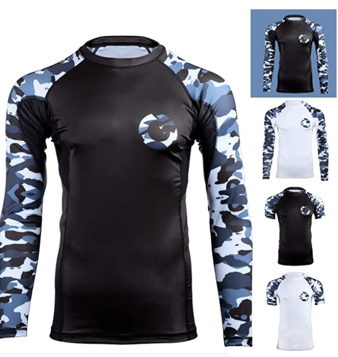 Best BJJ No-Gi gear Gold BJJRashgaurd 