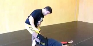 Indian Death Lock Against Lockdown half guard