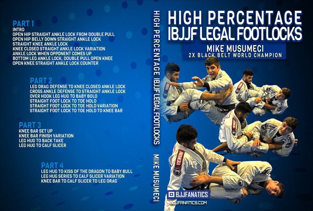 Mikey Musumeci - High Percentage IBJJF Legal Footlocks Best BJJ DVD Review 