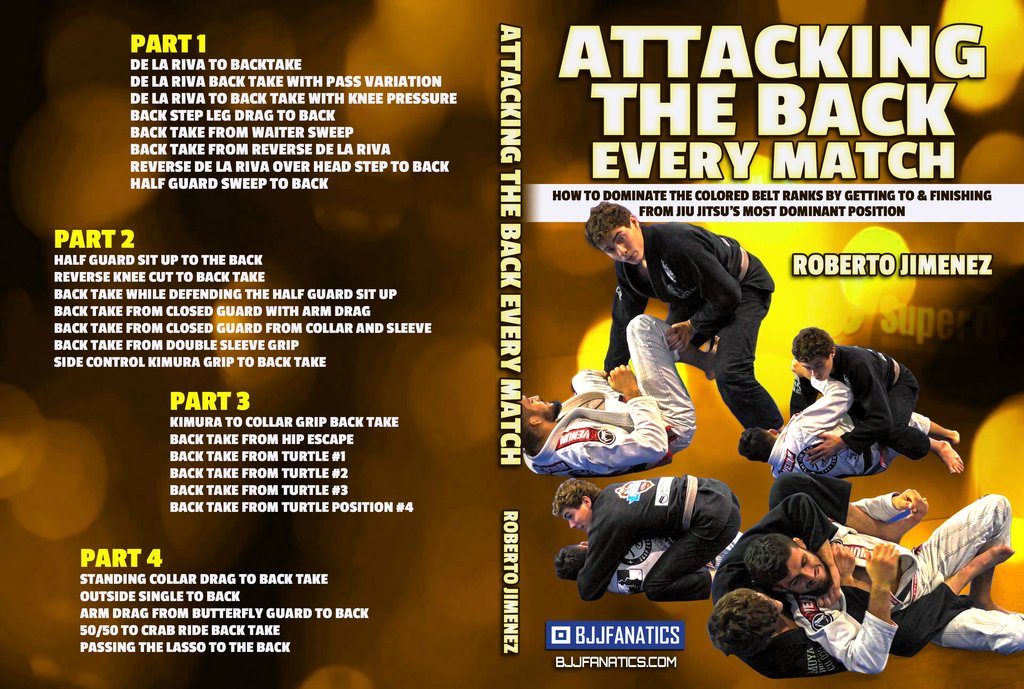Roberto Jimenez DVD Review - Attack the Back Every Match: Best BJJ DVD for 2019 