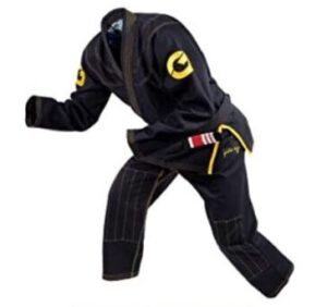 Gold BJJ GI Calavera