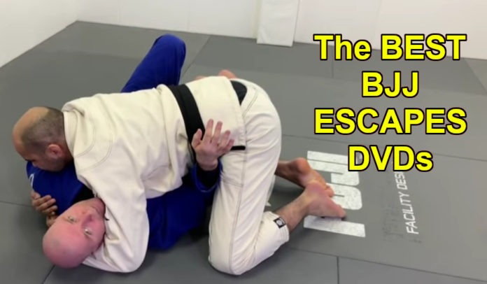 The best bjj escapes dvds and digital instructionals