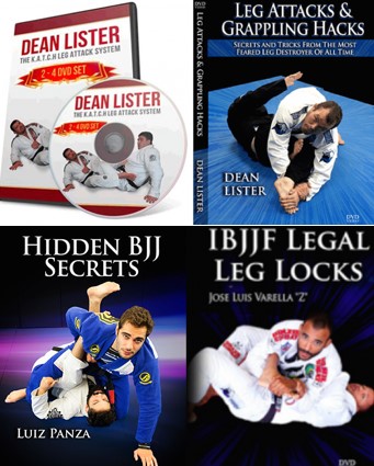 LEG LOCK BUNDLE BY DEAN LISTER, LUIZ PANZA &amp; JOSE BARCA (13 DVD SE