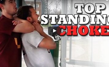 top three standg chokes for a street fight