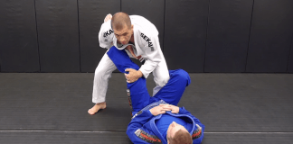 Leg Lock And Guard Pass Combo