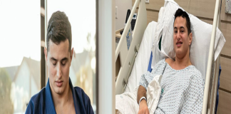 Caio Terra, Brazilian Jiu-Jitsu legend, recovering from hip surgery following a car accident in 2021.