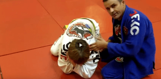 Loop Choke From Side Control