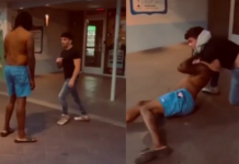 Choke in the street